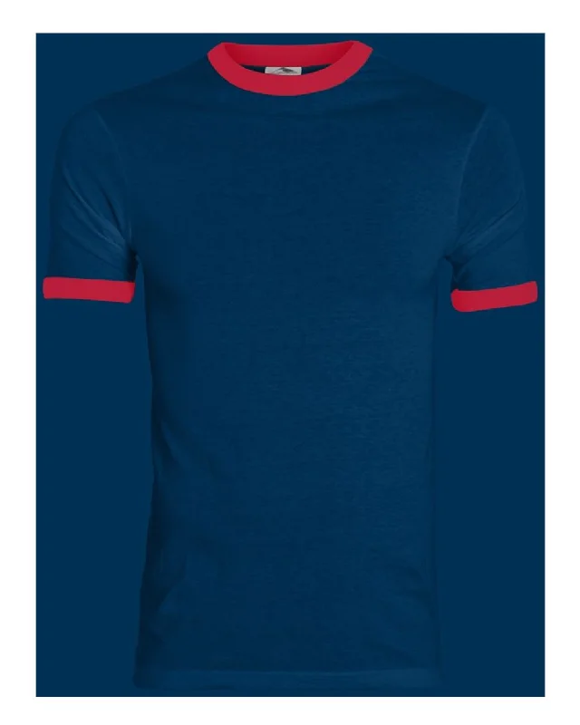 navy/ red