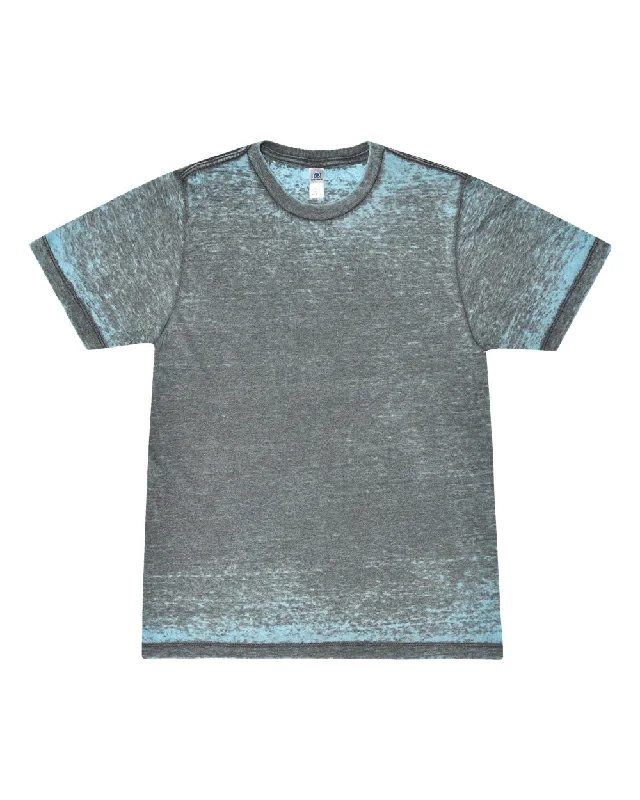 men's t-shirts for layering -Acid Wash Burnout T-Shirt