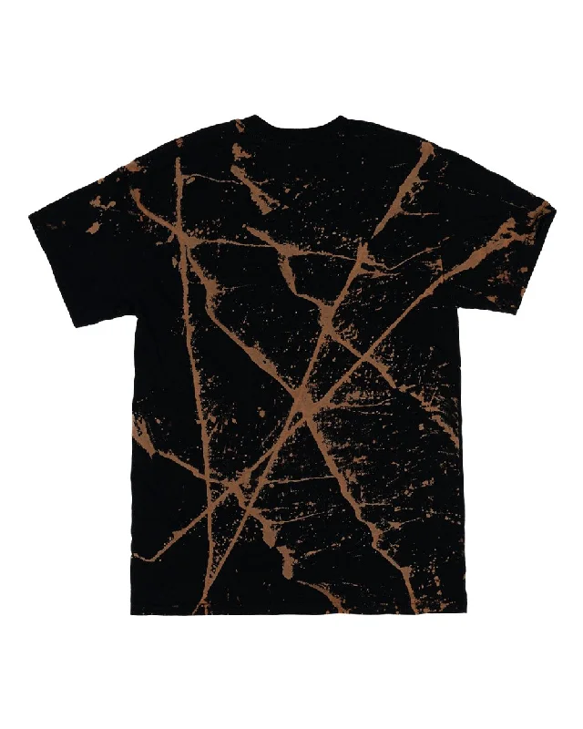 men's printed graphic t-shirts -Bleach Wash T-Shirt