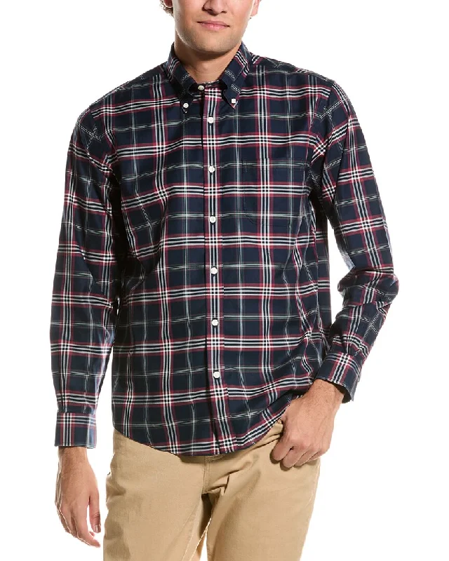 men's office-ready shirts -Brooks Brothers Regular Twill Shirt