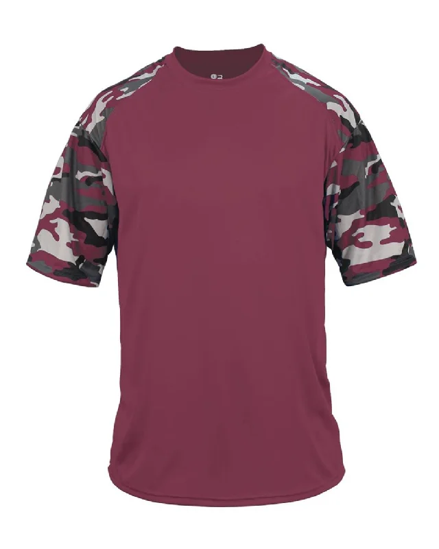 maroon/ maroon camo