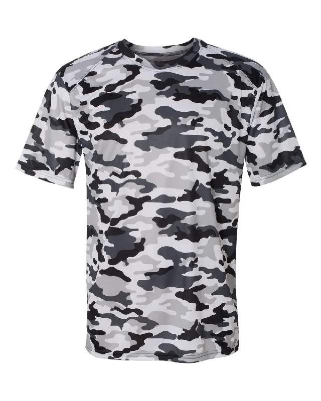 printed cotton t-shirts -Camo T-Shirt