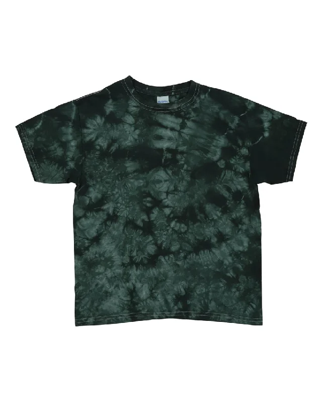 men's long-sleeve t-shirts -Crystal Tie-Dyed T-Shirt