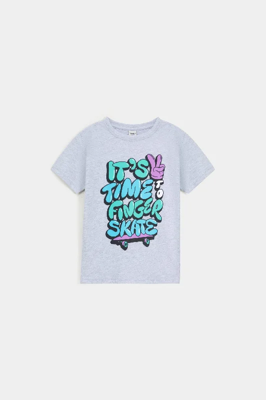 men's minimalistic t-shirts -Skate Graphic T-Shirt