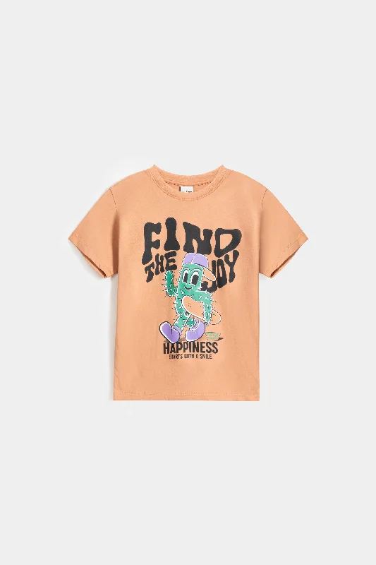 men's fitted t-shirts -Cactus Skating Graphic T-Shirt