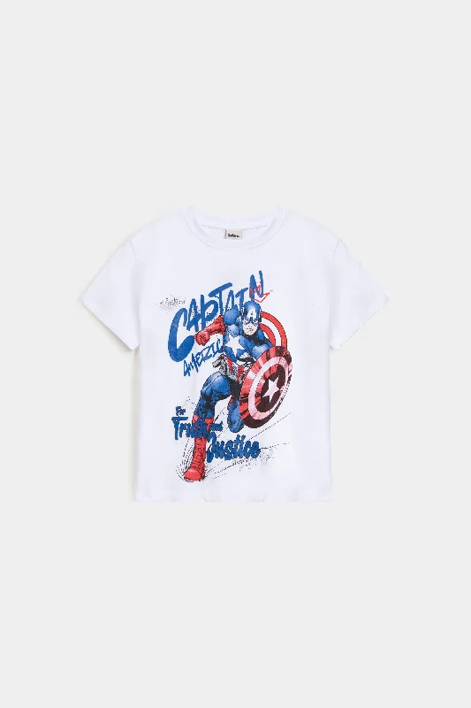 men's lightweight summer t-shirts -Character Graphic T-Shirt