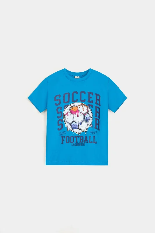 men's basic t-shirts -Soccer Graphic T-Shirt