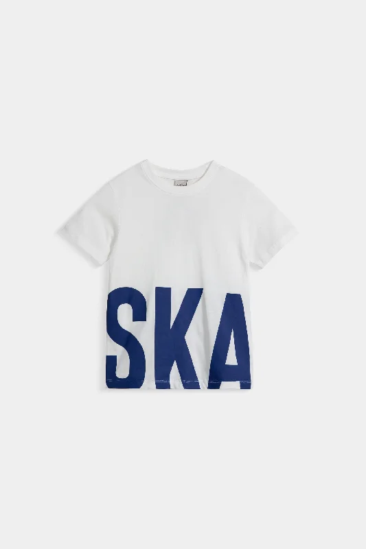 men's sport t-shirts -Skater Print T-SHIRT