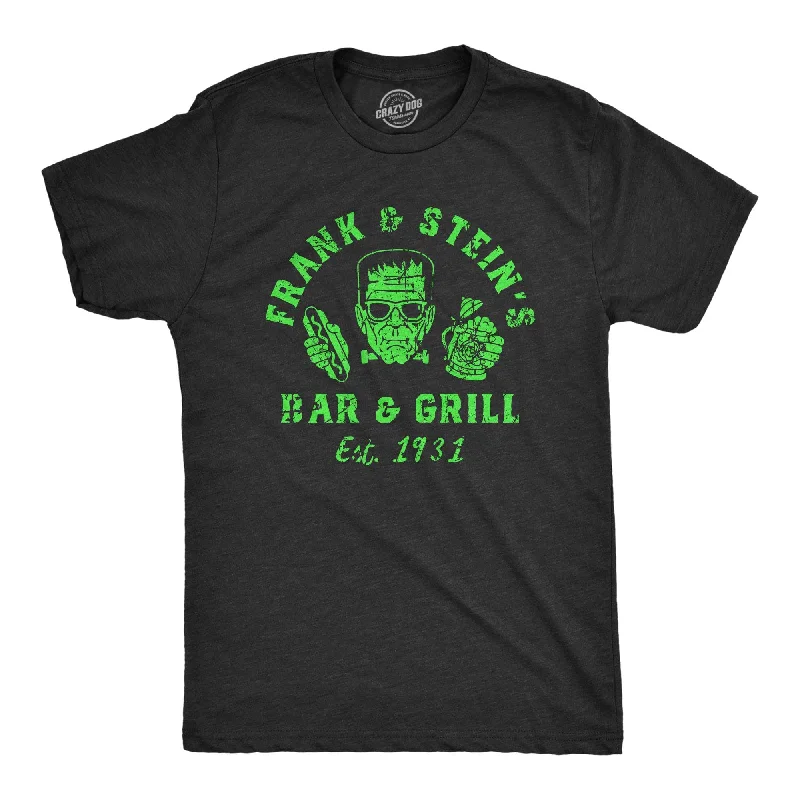 men's soft and breathable t-shirts -Frank And Steins Bar And Grill Men's T Shirt