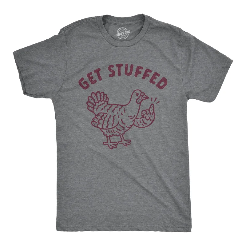 men's lightweight t-shirts -Get Stuffed Men's T Shirt