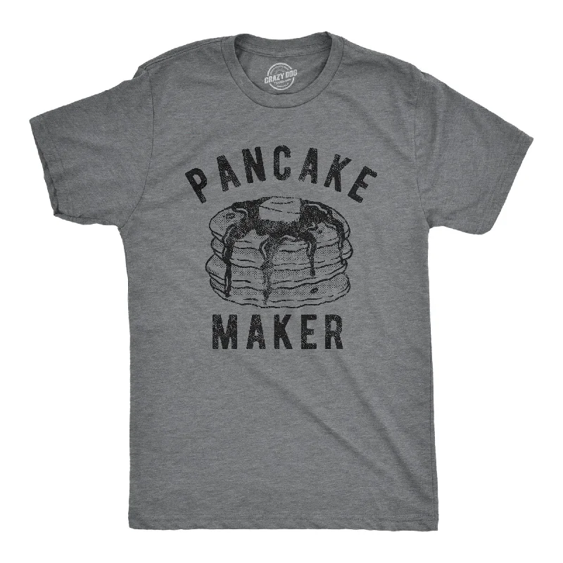 trendy graphic tees for men -Pancake Maker Men's T Shirt