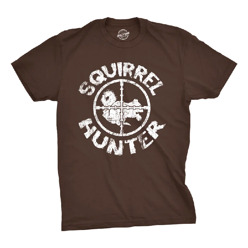 men's sport t-shirts -Squirrel Hunter Men's T Shirt