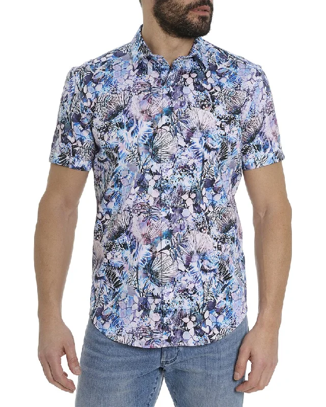 men's short-sleeve shirts -Robert Graham Camasa Woven Shirt