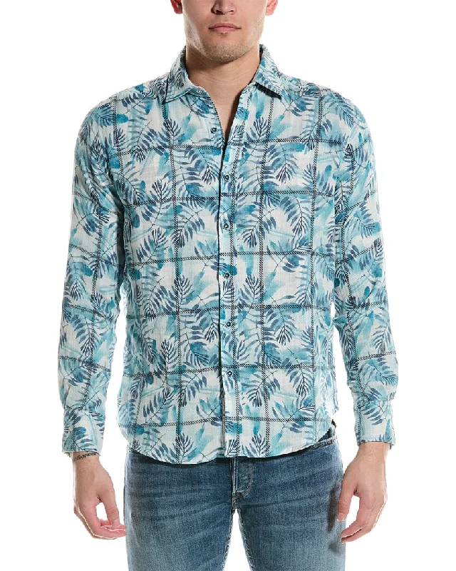 men's lightweight formal shirts -Robert Graham Flip Side Shirt