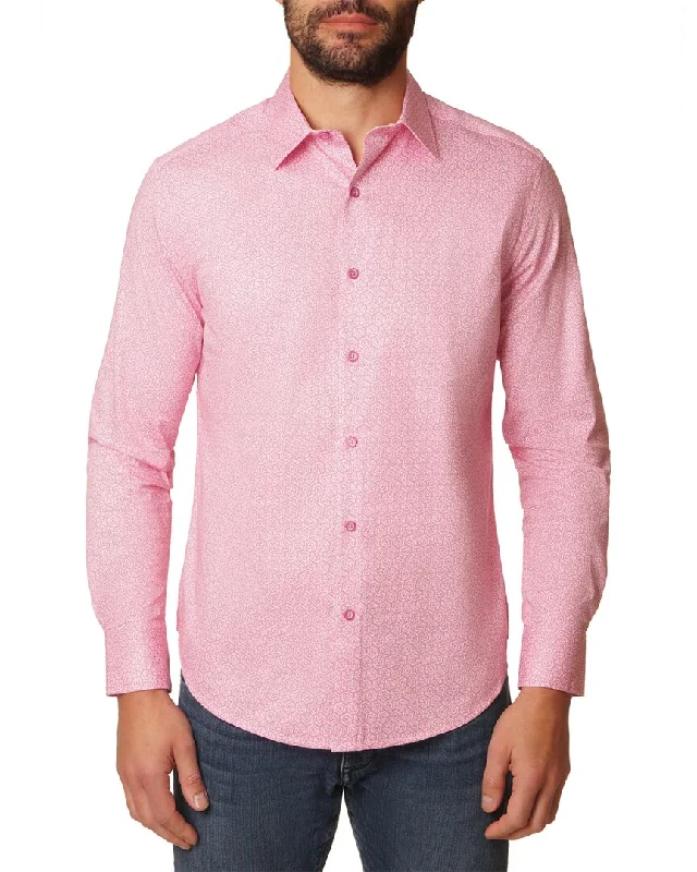 men's premium fabric shirts -Robert Graham Westley Woven Shirt