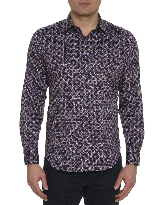 men's modern fit shirts -Robert Graham Yeni Woven Shirt