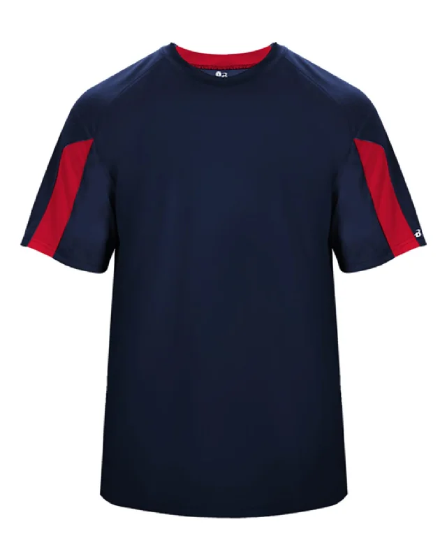 navy/ red