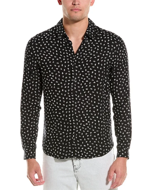 men's modern casual shirts -The Kooples Paisley Shirt