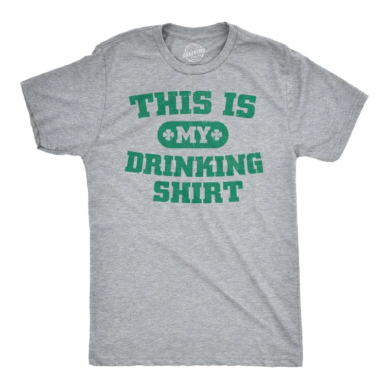 men's t-shirts for daily wear -This Is My Drinking Shirt Men's T Shirt