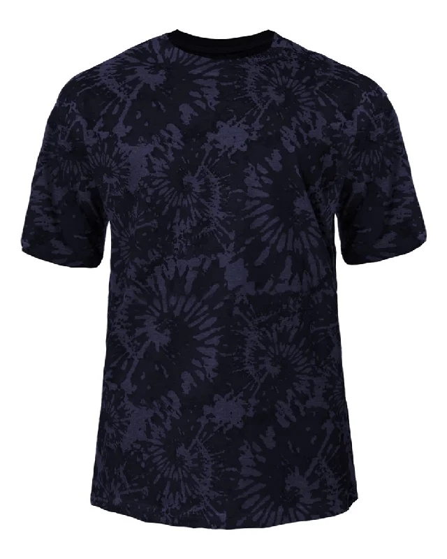 navy tie-dye