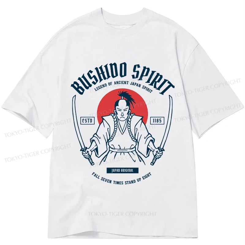 men's simple cotton t-shirts -Tokyo-Tiger samurai ready to fight Classic T-Shirt