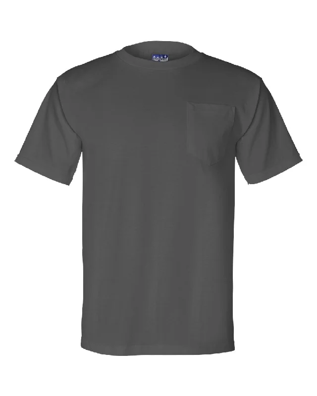 men's soft and breathable t-shirts -Union-Made Pocket T-Shirt