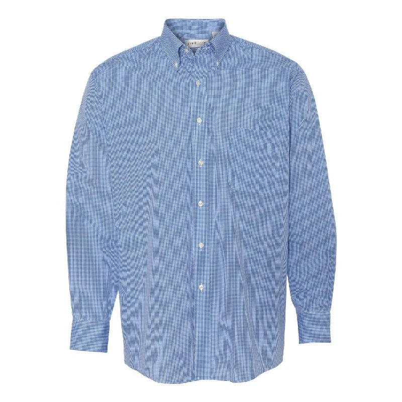 men's casual fit shirts -Van Heusen Gingham Check Shirt