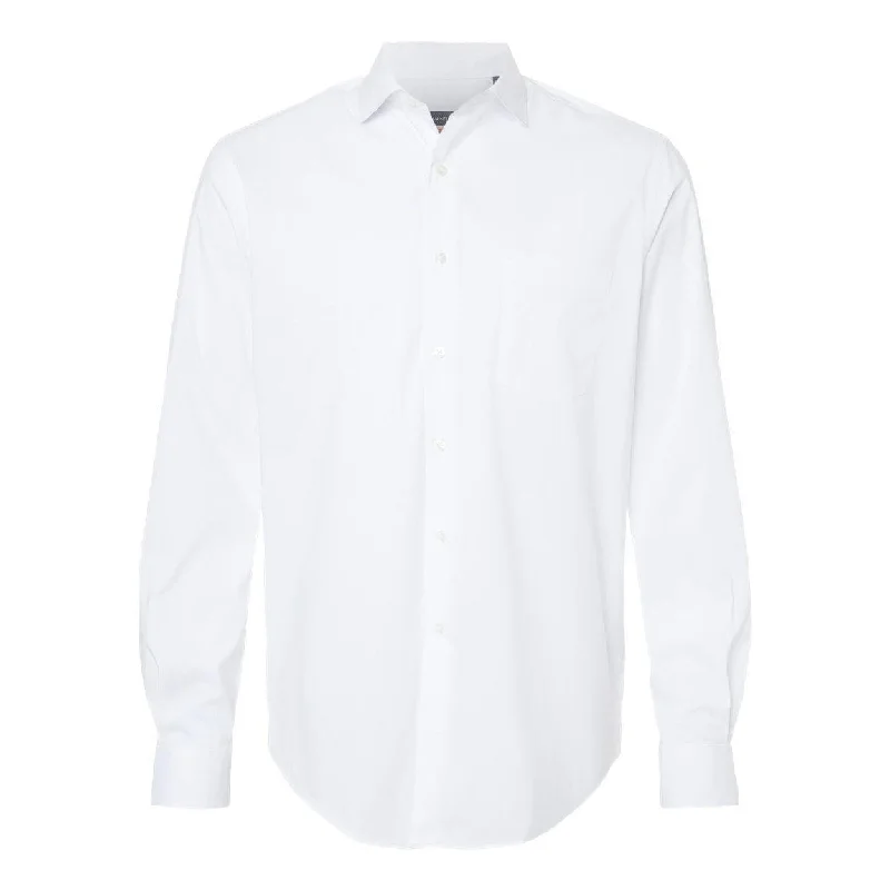 men's classic button-up shirts -Van Heusen Stainshield Essential Shirt