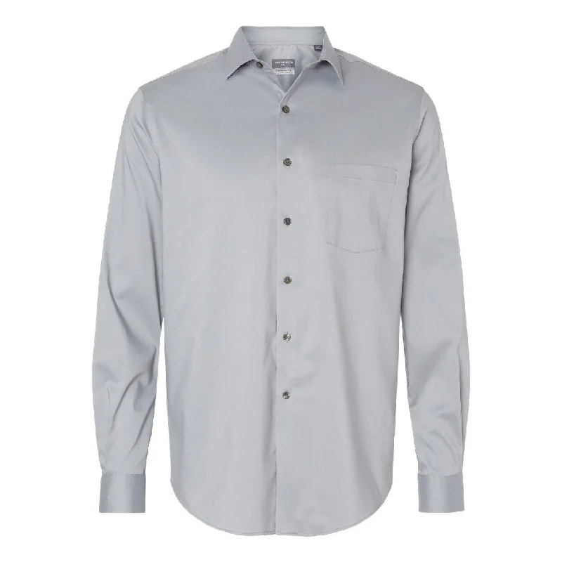 men's stylish office shirts -Van Heusen Ultra Wrinkle Free Shirt