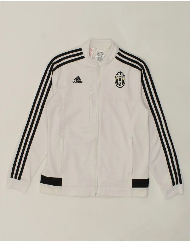 men's classic bomber jackets -ADIDAS Boys Juventus Graphic Tracksuit Top Jacket 13-14 Years White