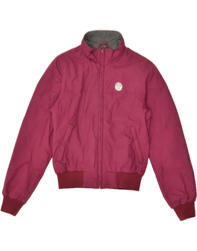 men's padded jackets -NORTH SAILS Girls Bomber Jacket 11-12 Years Burgundy Polyamide